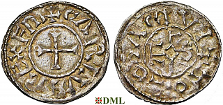 Денье, Каролинги, Charles le Chauve (840-877), м.д. Toulouse, Depeyrot 1003