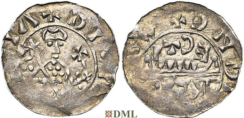 Денарий, Германия, Нижняя Лотарингия, Gf. Floris I (1049-1061), м.д. Leiden, Ilisch 2000 12.6