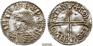 Денарий, Ирландия, Sihtric III Anlafsson (995-1036), м.д. Dublin, монетарий 