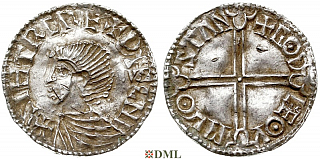 Денарий, Ирландия, Sihtric III Anlafsson (995-1036), м.д. Dublin, монетарий 