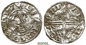 Денарий, Англия, Cnut (1016-1035), м.д. London, монетарий Eadmund, North 781