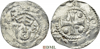 Денарий, Германия, Нижняя Лотарингия, Anonymous bishop, м.д. Zaltbommel, Ilisch 2000, 4.14