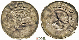 Денарий, Германия, Саксония, Anonymous bishop