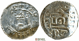 Денарий, Германия, Нижняя Лотарингия, Anonymous bishop, м.д. Koln, Dbg 373