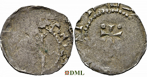 Денарий, Германия, Саксония, Heinrich II (1002-1024), м.д. Dortmund, Dbg. 752