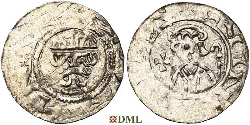 Денарий, Германия, Нижняя Лотарингия, Wilhelm (1054-1076), м.д. Groningen, Ilisch 2000 18.5