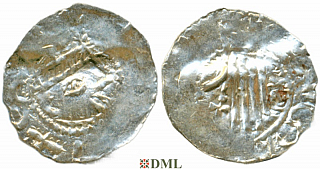 Денарий, Германия, Швабия, Heinrich II (1002-1024), м.д. Esslingen, Dbg. 951