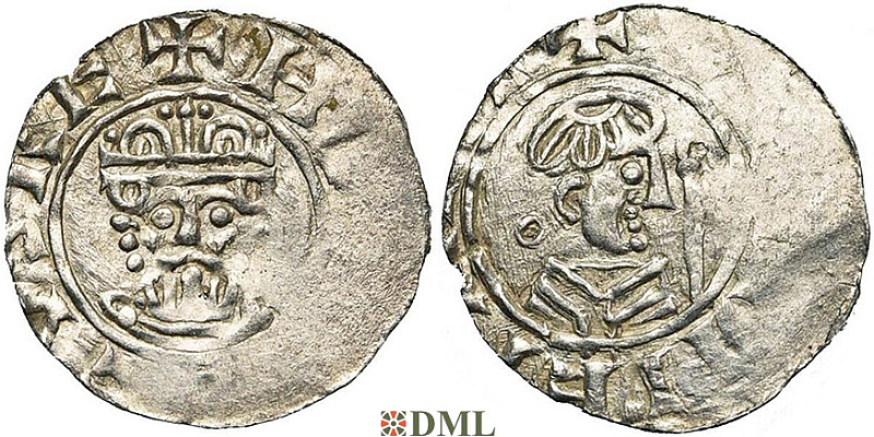 Денарий, Германия, Нижняя Лотарингия, B. Wilhelm (1054-1076), м.д. Groningen, Ilisch 2000 18.10