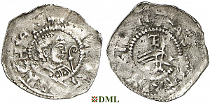 Денарий, Германия, Верхняя Лотарингия, Egilbert (1079-1101), м.д. Trier, Dbg. 480