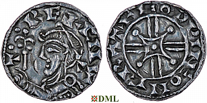 Денарий, Англия, Harthaknut (1035-1042), м.д. Cambridge, монетарий Godwine, North 799