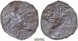 Денарий, Дания, Hardeknut (1035-1042), м.д. Lund?