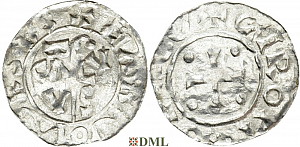 Денарий, Германия, Нижняя Лотарингия, B. Bernold (1040-1054), м.д. Groningen, Ilisch 2000 18.3