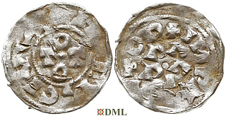 Денарий, Италия, K. Otto III (996-1002), м.д. Pavia