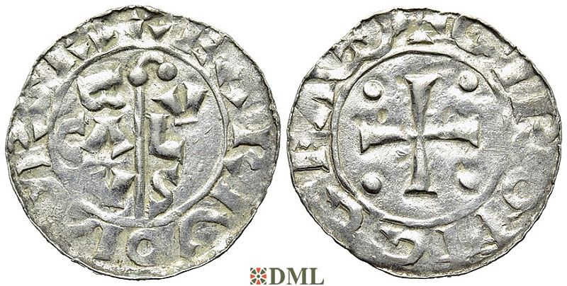 Денарий, Германия, Нижняя Лотарингия, B. Bernold (1040-1054), м.д. Groningen, Ilisch 2000 18.3