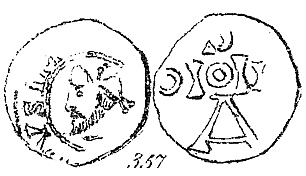 Денарий, Германия, Нижняя Лотарингия, Konrad II (1024-1039), м.д. Tiel, Ilisch 2000, 8.23
