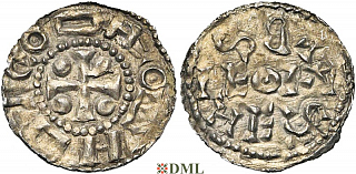 Денарий, Германия, Нижняя Лотарингия, Anonymous bishop, м.д. регион Meuse