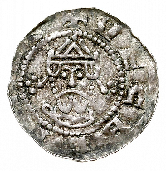 Денарий, Германия, Нижняя Лотарингия, Gf. Egbert II (1068-1090), м.д. Stavoren, Ilisch 2000, 22.