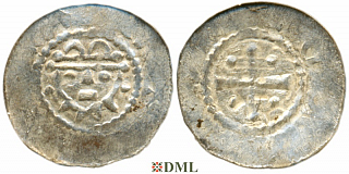 Денарий, Германия, Нижняя Лотарингия, Hermann (1059-1074), м.д. Jever, Dbg
