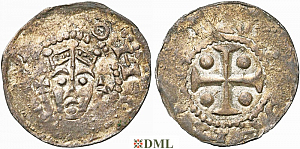 Денарий, Германия, Нижняя Лотарингия, Hendrik III (1039-1056), м.д. Zaltbommel, Ilisch 2000, 4.2