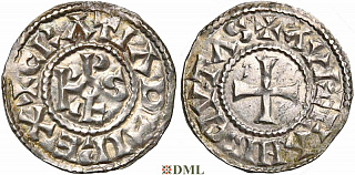 Денарий, Каролинги, Raoul (923-936), м.д. Orleans
