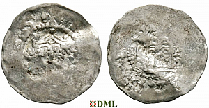 Денарий, Германия, Франкония, Luitpold (1051-1059), м.д. Mainz, Dbg. 807