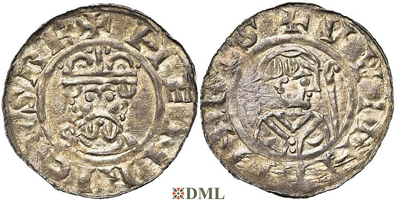 Денарий, Германия, Нижняя Лотарингия, B. Wilhelm (1054-1076), м.д. Groningen, Ilisch 2000 18.9