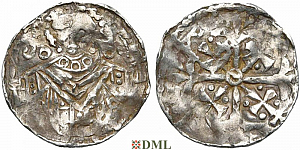 Денарий, Германия, Нижняя Лотарингия, B. Otbert (1091-1119), м.д. Luttich