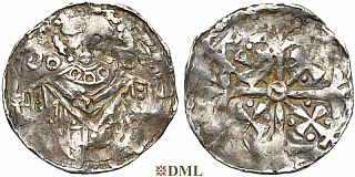 Денарий, Германия, Нижняя Лотарингия, B. Otbert (1091-1119), м.д. Luttich