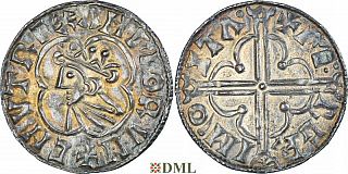 Денарий, Англия, Cnut (1016-1035), м.д. Stamford, монетарий , North 781