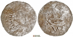 Денарий, Германия, Саксония, Нижняя Саксония, м.д. Goslar, type OAP