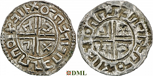 Денарий, Скандинавские страны, Anonymous bishop, Malmer 9.000.1054