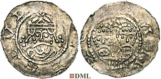 Денарий, Германия, Нижняя Лотарингия, Egbert II (1068-1090), м.д. Emnighem, Ilisch 2000, 22.6
