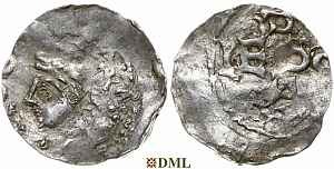 Денарий, Германия, Нижняя Лотарингия, Otto II (973-983) или Otto III (983-1002), м.д. Luttich, Ilisch 2014, 34.1-34.5