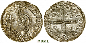Денарий, Дания, Sven Estridsen (1047-1075), м.д. Viborg, Hbg. 57