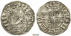 Денарий, Дания, Cnut (1018-1035), м.д. Lund?, 