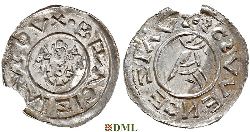 Денарий, Чехия, Břetislav I (1034-1055), Šmerda 1996, 151