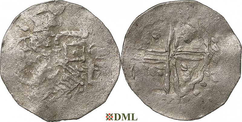 Денарий, Дания, Sven Estridsen (1047-1075), м.д. Lund, Hbg. 27?