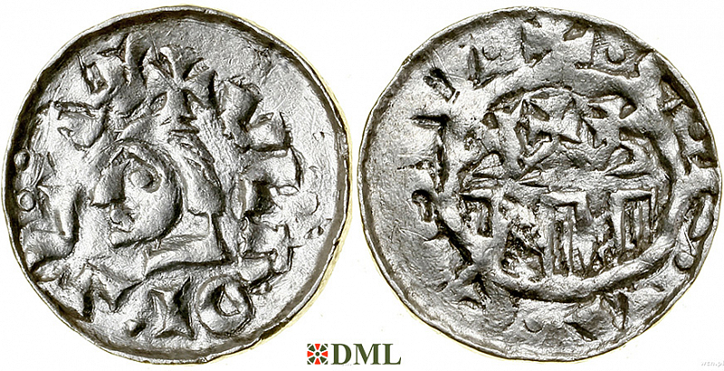Денарий, Польша, Wladyslaw I (1081-1102)