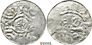 Денарий, Германия, Саксония, Anonymous bishop, Unknown mints (Lower Elbe region), Dbg. 1786