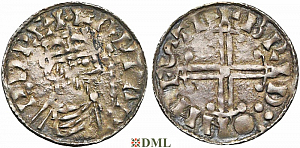 Денарий, Англия, Edward III (1042-1066), м.д. Hastings, North 828