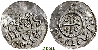 Денарий, Германия, Бавария, Heinrich II (1002-1024), м.д. Salzburg, Hahn 1976, 94D.3