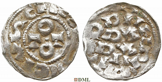 Денарий, Италия, K. Otto III (996-1002), м.д. Pavia