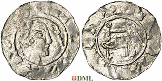 Денарий, Германия, Нижняя Лотарингия, Anonymous bishop, м.д. Utrecht, Ilisch 2000, 3.27