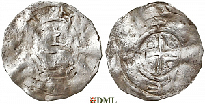 Денарий, Польша, Mieszko II (1013-1025)