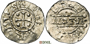 Денарий, Германия, Нижняя Лотарингия, Egbert I (1038-1050), м.д. ?, Ilisch 2000 21.5