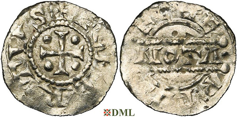 Денарий, Германия, Нижняя Лотарингия, Egbert I (1038-1050), м.д. ?, Ilisch 2000 21.5