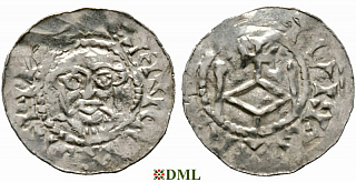 Денарий, Германия, Нижняя Лотарингия, Anonymous bishop, Umkreis von Emden, Dbg. 1311