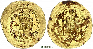 Солид, Византия, Maurice Tibere (582-602), м.д. Constantinople