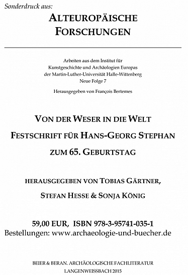 Ilisch P.. Überlegungen zur Bedeutung der Münzstätte Corvey im 11. Jahrhundert, 2015 