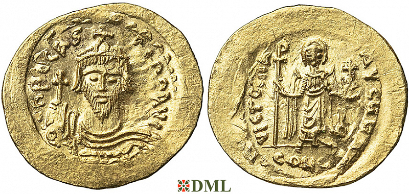 Солид, Византия, Focas (602-610), м.д. Constantinople
